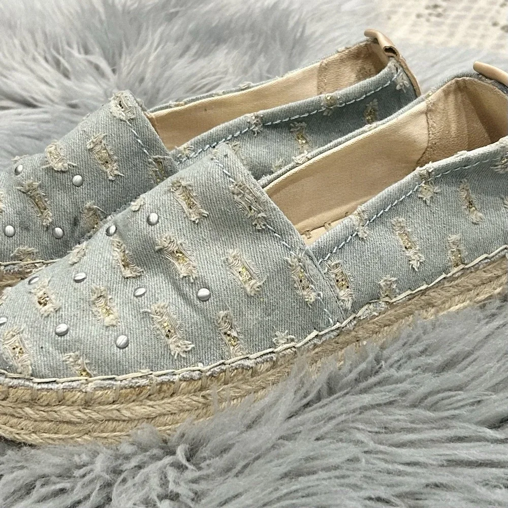 Circus By Sam Edelman Cayden Embellished Espadrilles‎ Women's 9.5